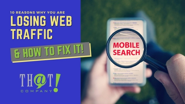 Losing web traffic FROM POOR MOBILE SEARCH RESULTS
