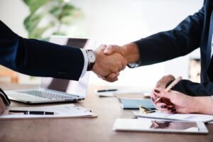 White Label Businesses Solutions | 2 Businessman Shaking Their Hands For A Deal