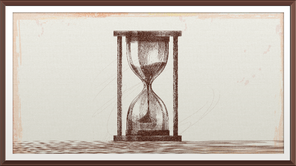 picture of an hourglass 
