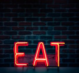 eat neon sign