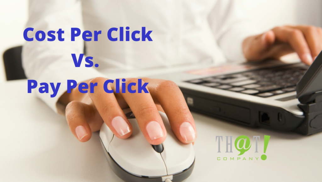 Cost per click vs pay per click differences