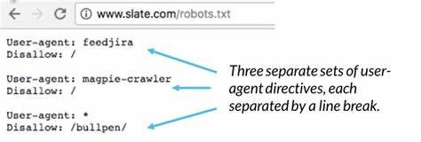 robots txt chart