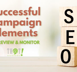 Successful Campaign Elements