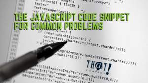 Javascript Code Snippet | Javascipt Code on White Background