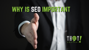 Why is SEO Important to Us? | Man Offering Handshake