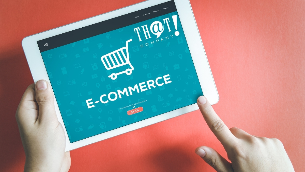 Ecommerce And How it Killed Brick and Mortar | Person Holding Tablet With Ecommerce On the Tablet