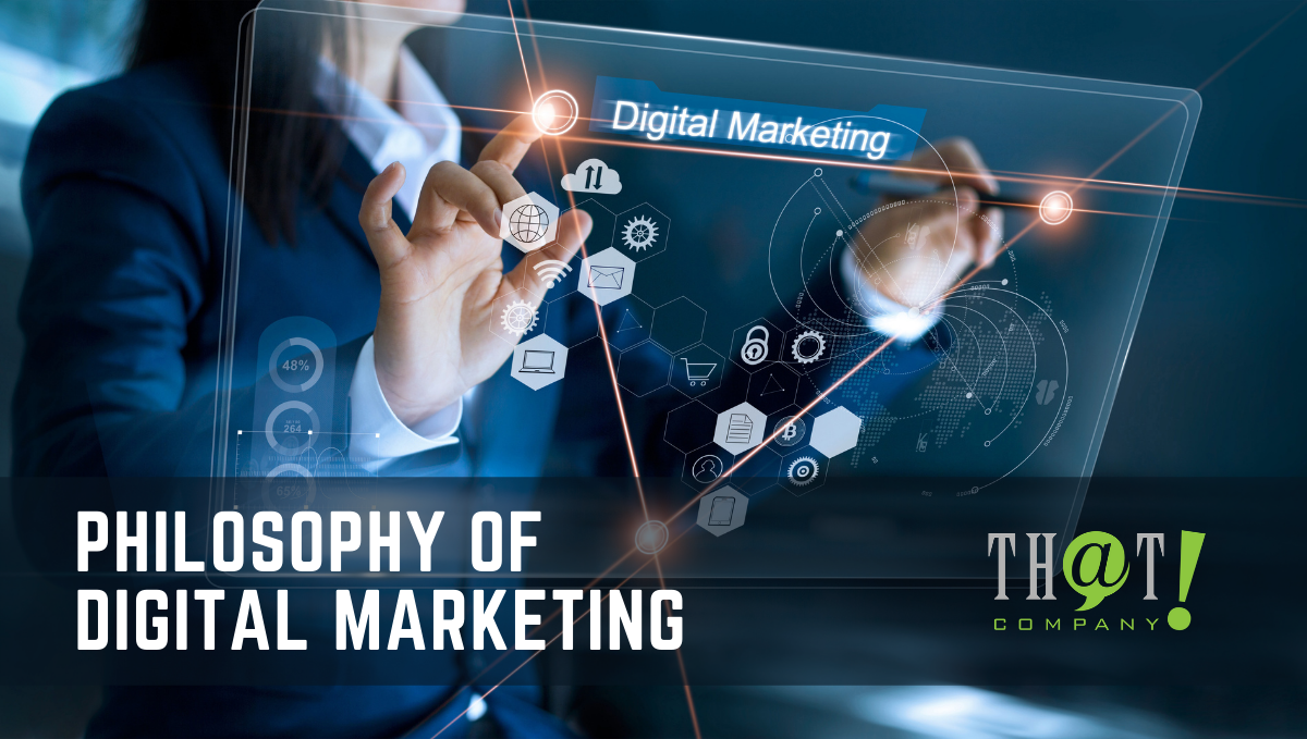 The Philosophy of Digital Marketing | Woman Using Virtual Computer