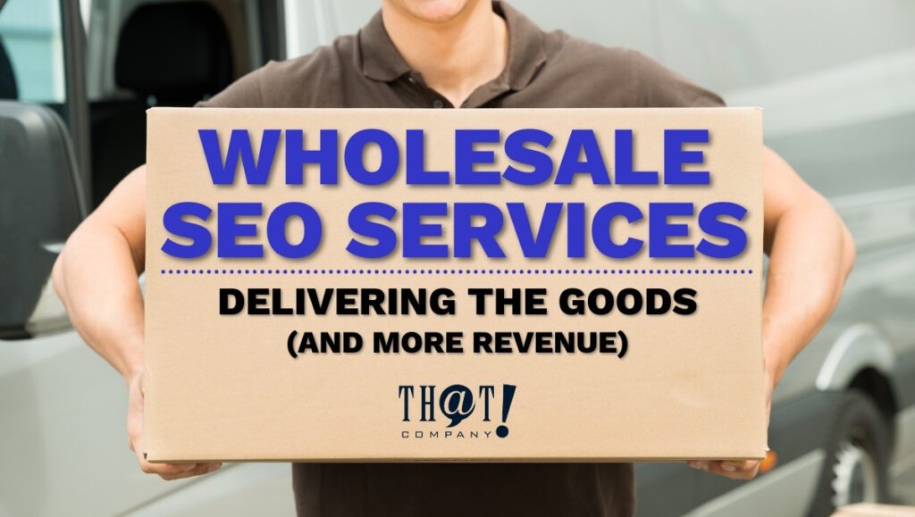 Wholesale SEO Services