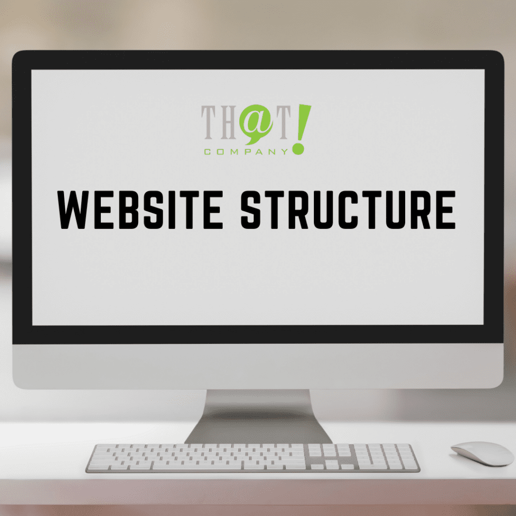 Website Structure Banner