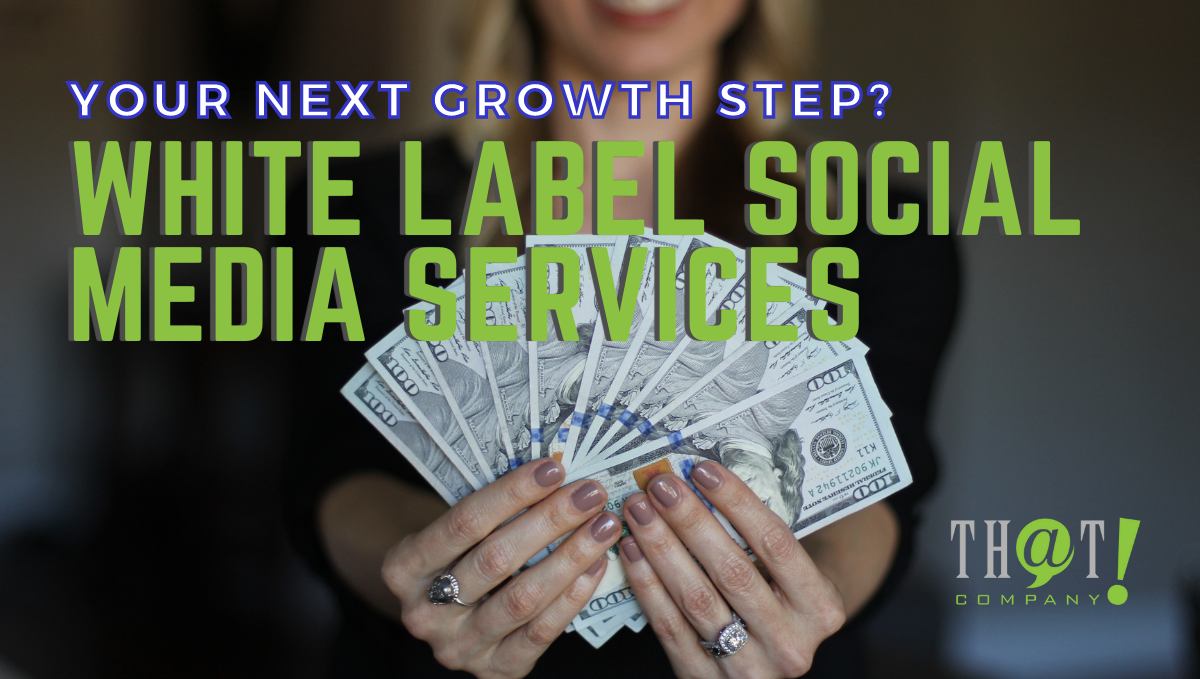 White Label Social Media Services | A Girl Holding A Money