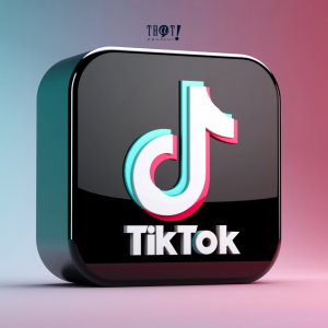 TikTok for Marketing | A Logo of Tiktok in a 3D Box