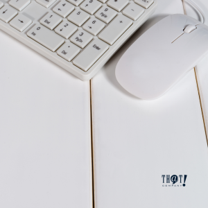 Keyboard and Mouse | A White Keyboard and Mouse