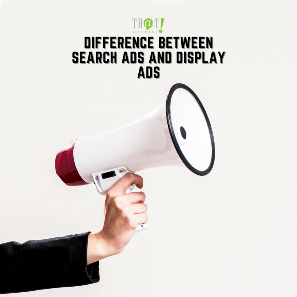 Difference Between Search Ads and Display Ads