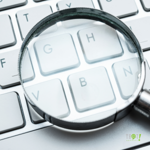 Include Contextual Keywords | A Magnifying Glass in A Keyboard