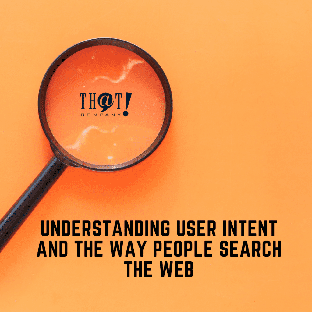 User Intent   The Way People Search the Web