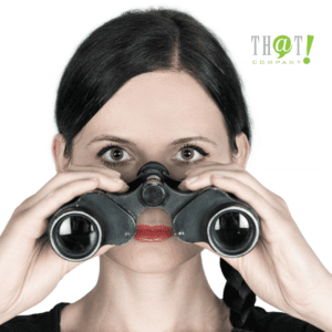 Search Intent | A Girl with Binoculars