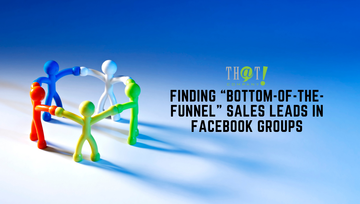 Facebook Groups Finding Bottom of the Funnel | Group Of Human Figure Holding Hand on Hand