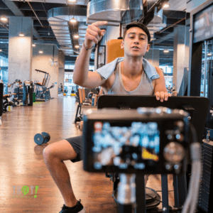 Masters of Marketing on YouTube | A Boy At A Gym Taking A Video Of Himself