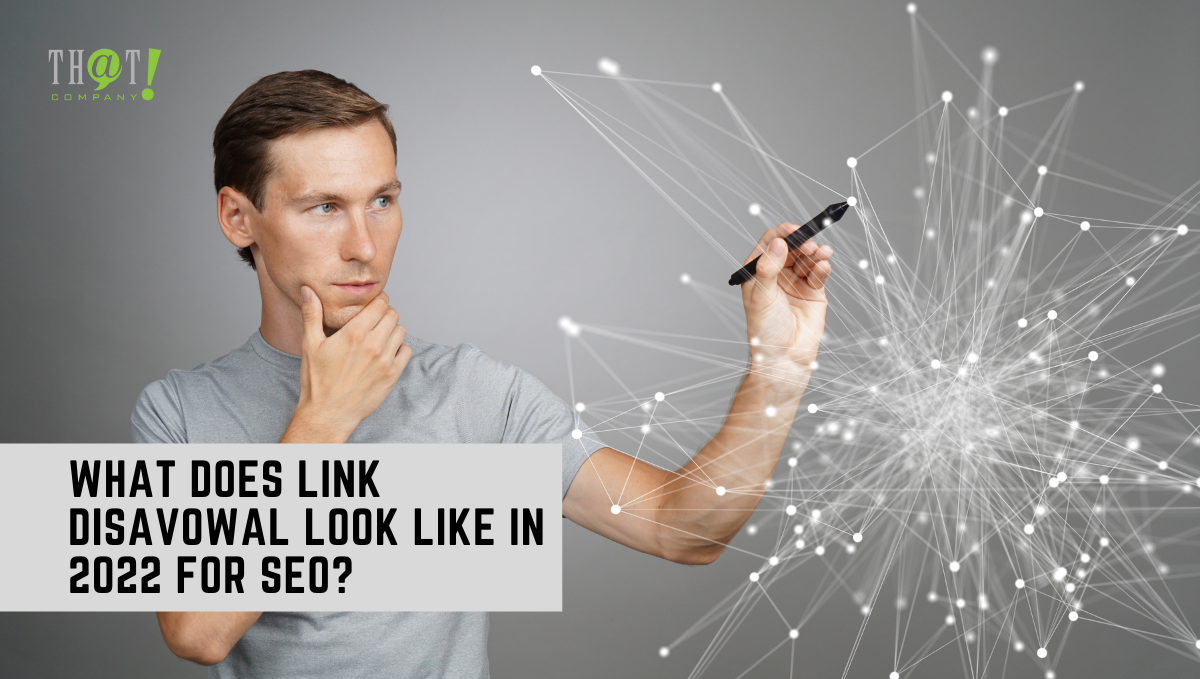 Link Disavowal In 2022 For SEO | A Man Linking Dots
