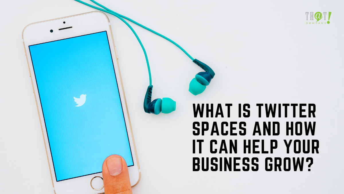 Twitter Spaces | A Headphone and iPhone Showing a Twitter Application