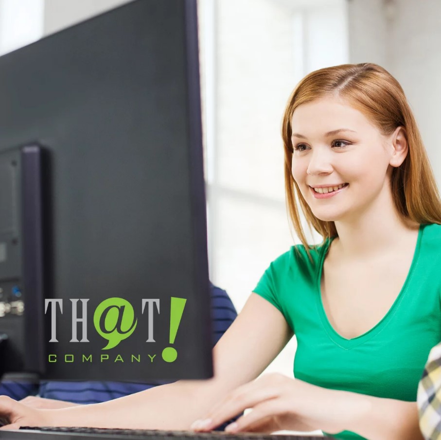 Person browsing website Person browsing website