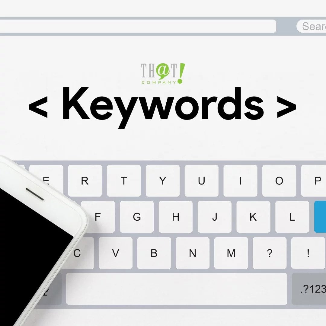 Add Negative Keywords | A Keyboard With The Word Keyword On The Screen