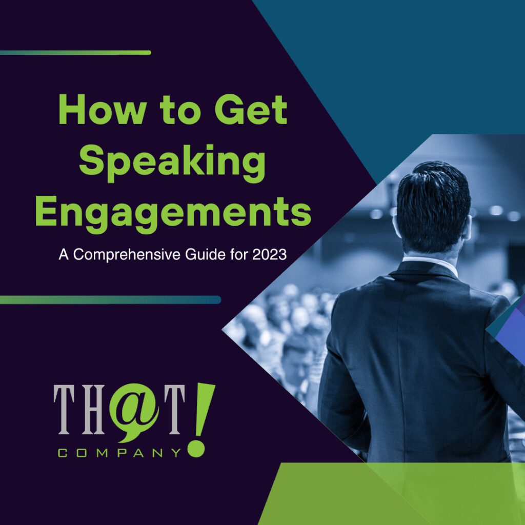 how to get speaking engagements feautured image