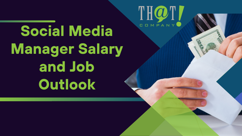 social media manager salary and job outlook