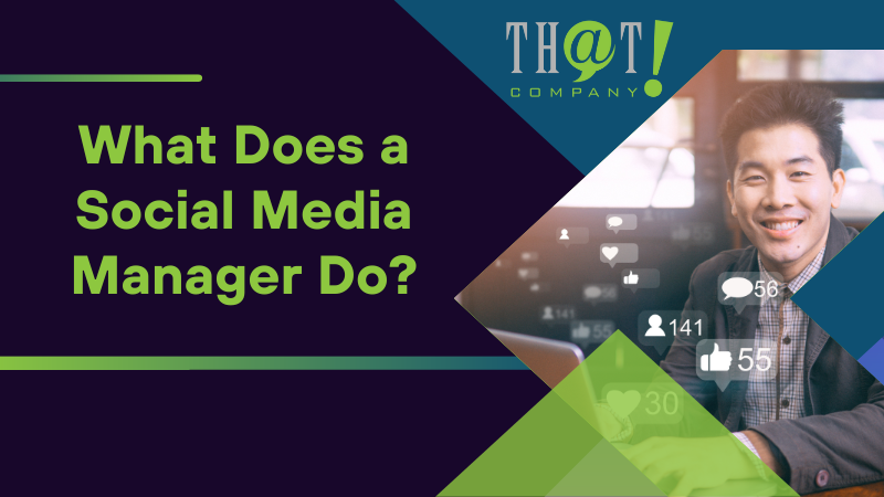 what does a social media manager do