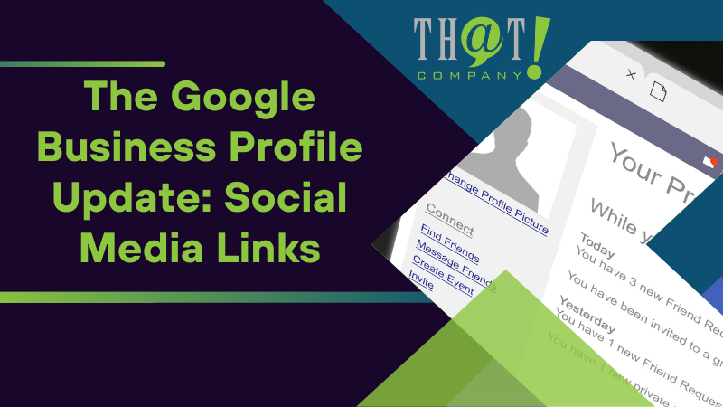 The Google Business Profile Update Social Media Links