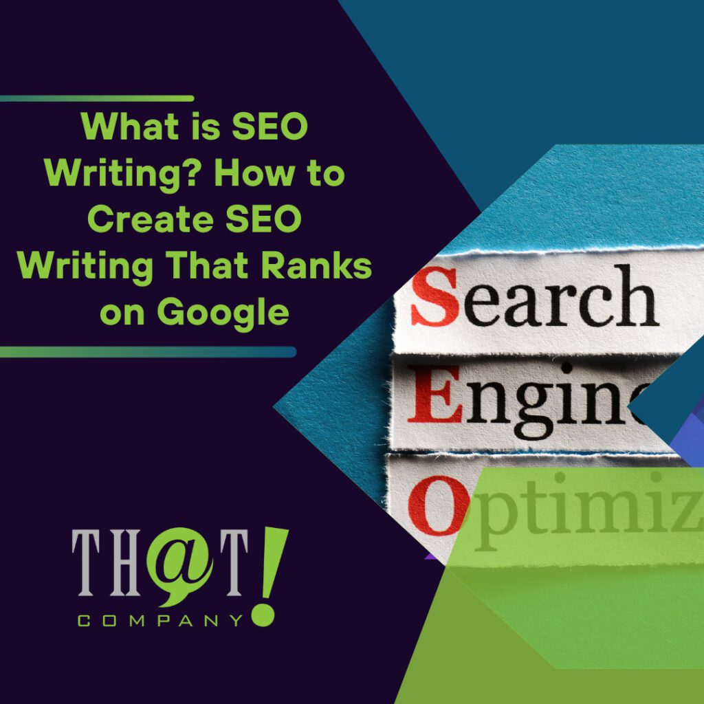 What is SEO Writing How to Create SEO Writing That Ranks on Google(Featured)