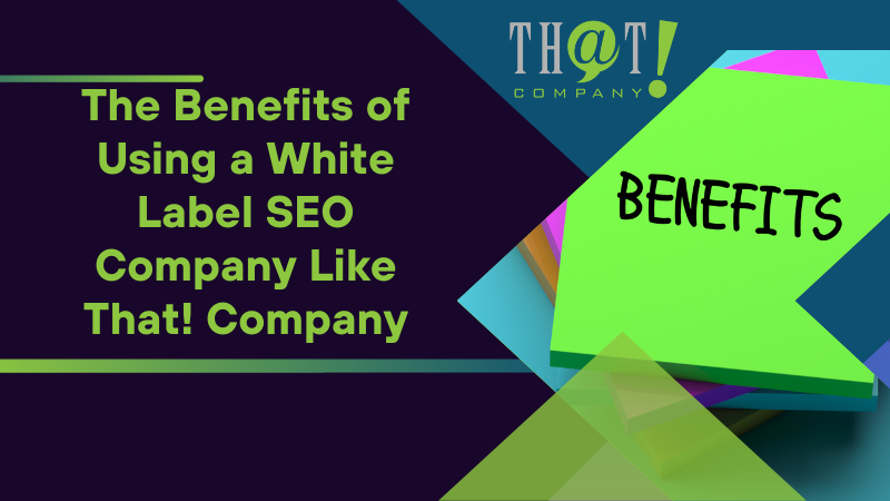 The Benefits of Using a White Label SEO Company Like That Company
