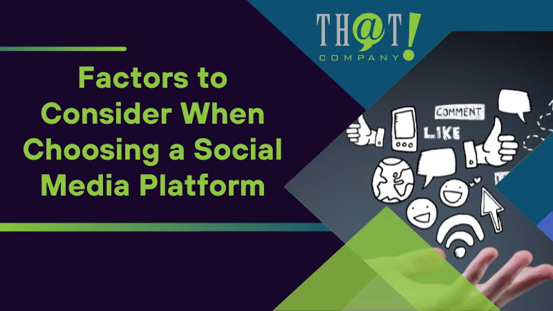 Factors to Consider When Choosing a Social Media Platform