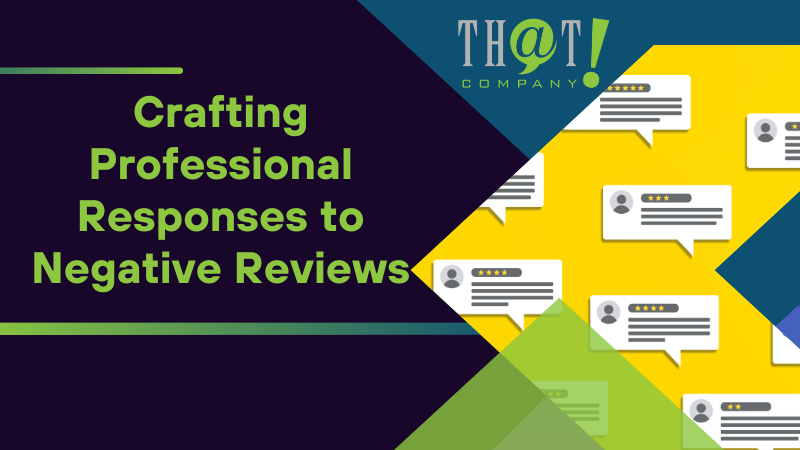 Crafting Professional Responses to Negative Reviews