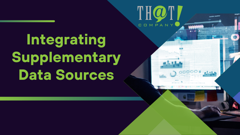 Integrating Supplementary Data Sources