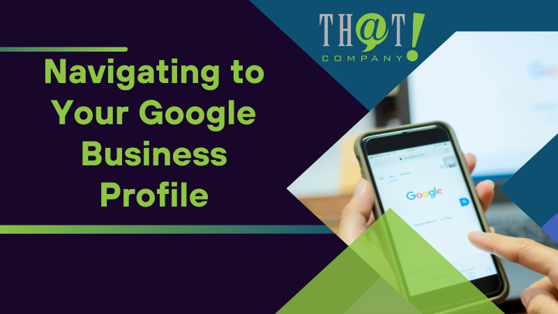 Navigating to Your Google Business Profile 1