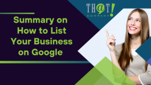 How to List My Business on Google: A Step-by-Step Guide