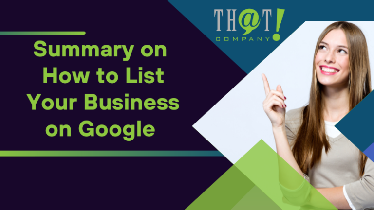 How to List My Business on Google: A Step-by-Step Guide