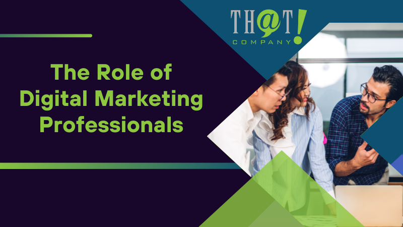 The Role of Digital Marketing Professionals