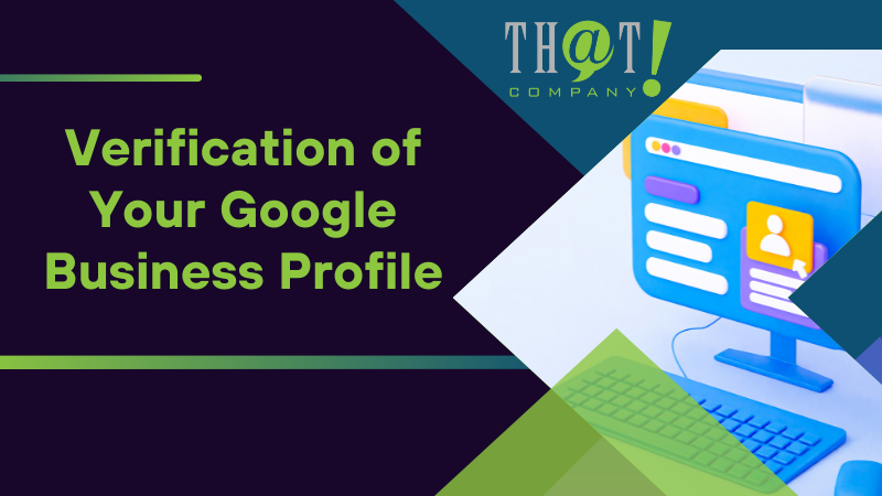 Verification of Your Google Profile
