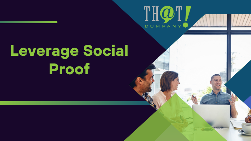 Leverage Social Proof
