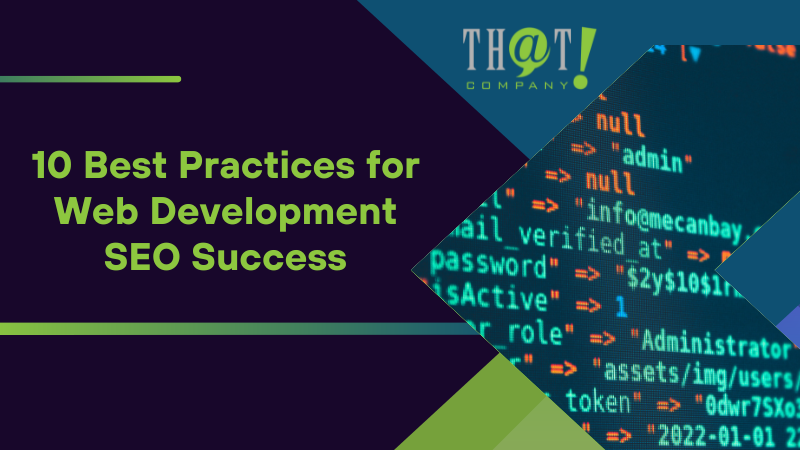 10 Best Practices for Web Development SEO Success