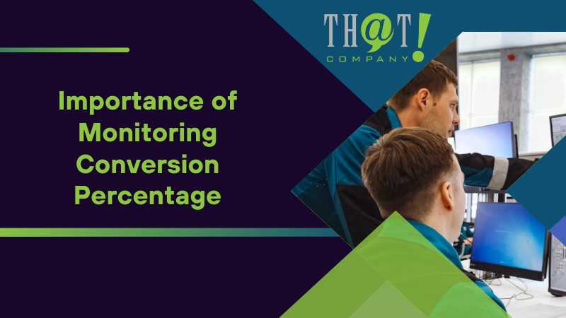 Importance of Monitoring Conversion Percentage