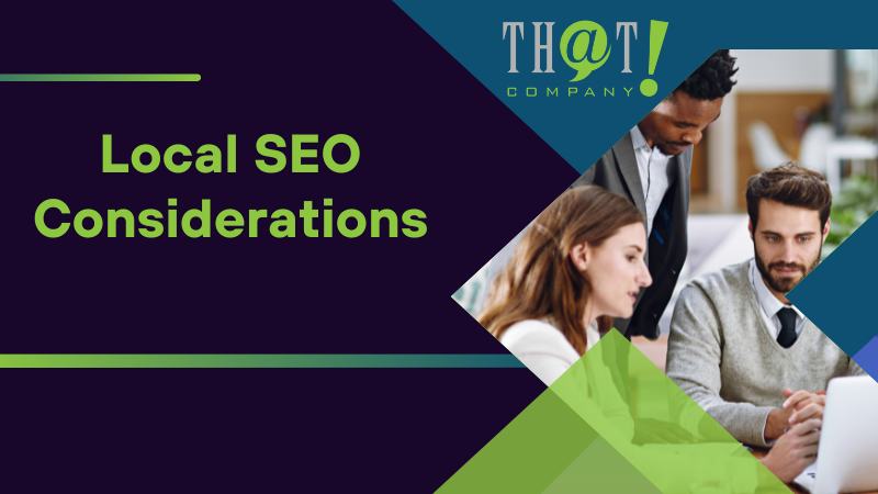 Local SEO Considerations