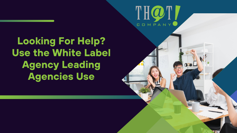 Looking For Help Use the White Label Agency Leading Agencies Use