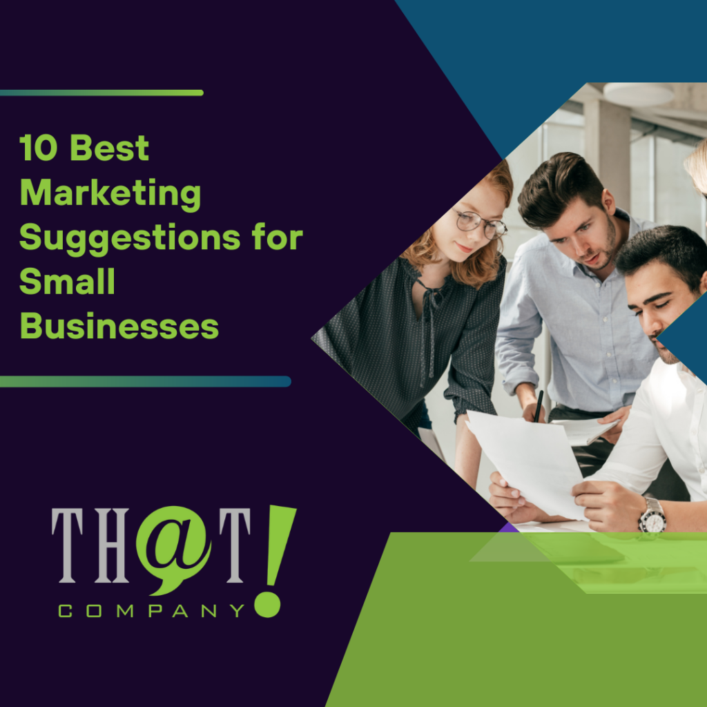 10 Best Marketing Suggestions for Small Businesses Featured Image