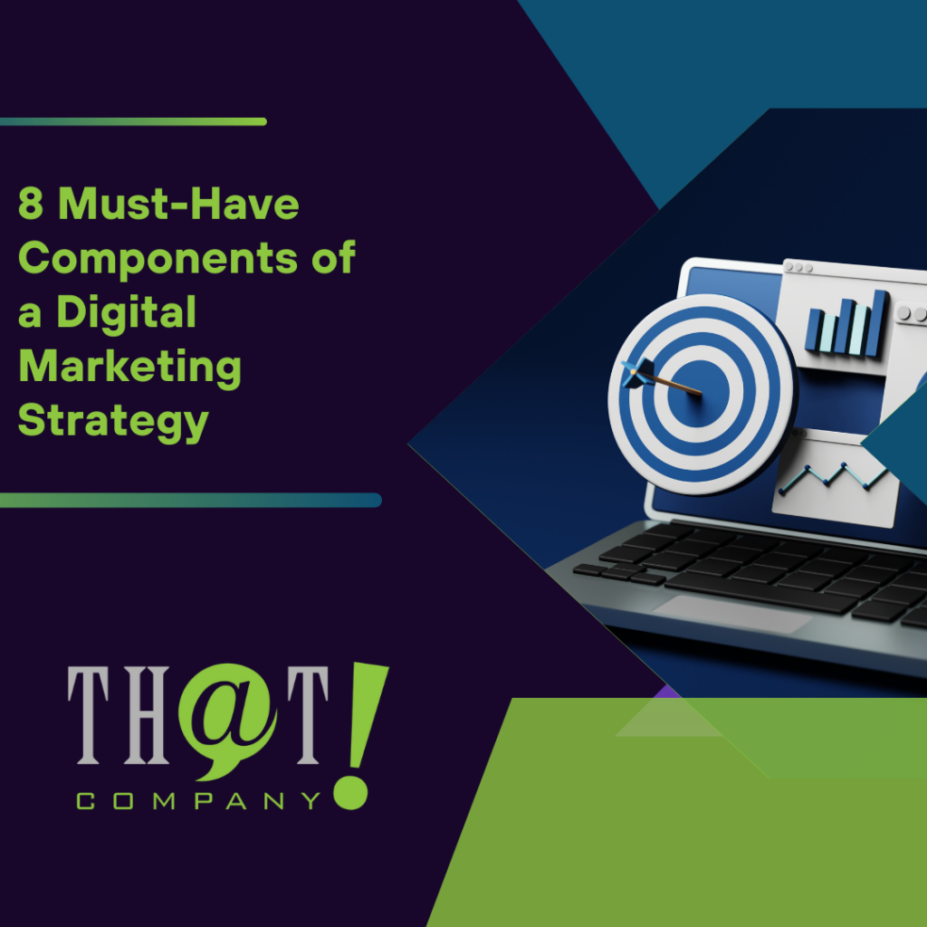 8 Must Have Components of a Digital Marketing Strategy Featured Image