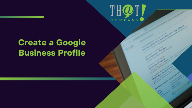 Create a Google Business Profile