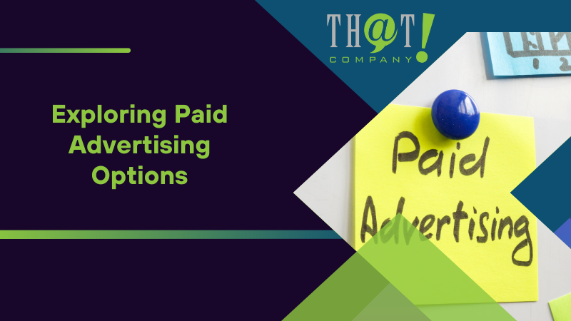 Exploring Paid Advertising Options