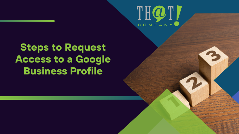 Steps to Request Access to a Google Business Profile